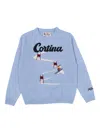 Mc2 Saint Barth Ski-race Douglas Sweater In Blue
