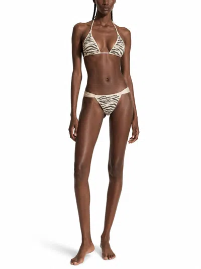Mc2 Saint Barth Slip Bikini Noelle In White