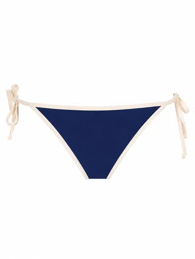 Mc2 Saint Barth Slip Bikini "virgo" In Blue