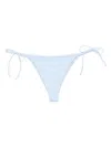 Mc2 Saint Barth Light Blue Basic Bikini Bottoms In Blue