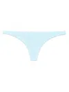 Mc2 Saint Barth Light Blue Basic Bikini Bottoms In Blue