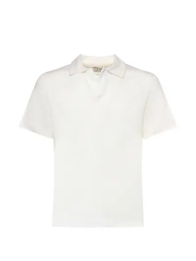 Mc2 Saint Barth Sloan Polo Shirt In White