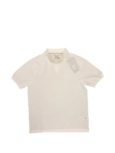 Mc2 Saint Barth Sloan Short-sleeve T-shirt In White