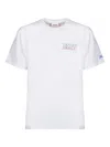 Mc2 Saint Barth Slogan-embroidered T-shirt In White