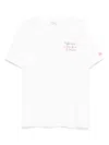 Mc2 Saint Barth Slogan-print T-shirt In White