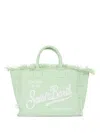 Mc2 Saint Barth Small Colette Fringed Tote Bag