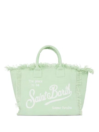 Mc2 Saint Barth Small Colette Fringed Tote Bag