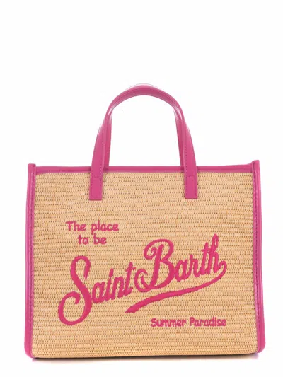 Mc2 Saint Barth Small  Shopping Bag In Pink