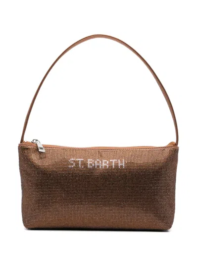 Mc2 Saint Barth Small Rhinestone-embellished Shoulder Bag