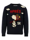 Mc2 Saint Barth Snoopy Après-ski Sweater In Blue