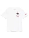 Mc2 Saint Barth Snoopy Sb Hook T-shirt In White