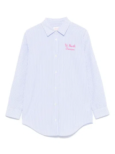 Mc2 Saint Barth Kids' Snoopy Stripes Shirt