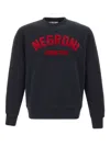 Mc2 Saint Barth Soho Negroni Crew-neck Sweatear In Black