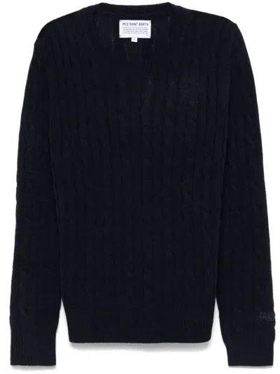 Mc2 Saint Barth Sorbonne Sweater In Blue
