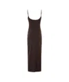 Mc2 Saint Barth Lycra Bodycon Dress With All-over Strass Embellishment