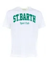 Mc2 Saint Barth Sport Club T-shirt In White