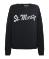 Mc2 Saint Barth St Moritz Sweatshirt In Black