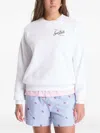 Mc2 Saint Barth Stardust Logo-print Sweatshirt In White