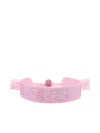 Mc2 Saint Barth Beaded-tassel Bracelet In Pink
