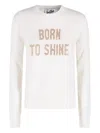 Mc2 Saint Barth Strass-embelishment Sweater In White