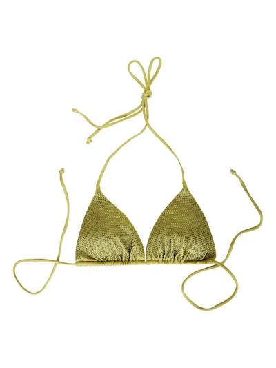 MC2 SAINT BARTH STRASS TRIANGLE-CUP BIKINI TOP