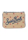 Mc2 Saint Barth Straw Pouch Strawberry