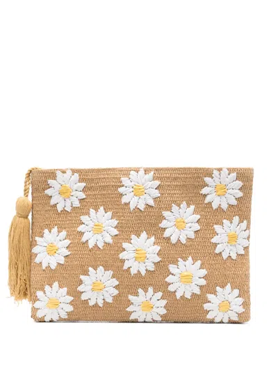 Mc2 Saint Barth Straw-wicker Pouch