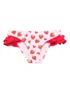 Mc2 Saint Barth Strawberry-print Bikini In Pink