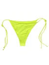 Mc2 Saint Barth String Brazilian Bikini Bottom In Green