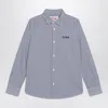 Mc2 Saint Barth Striped Agnes Shirt With Snoopy Print