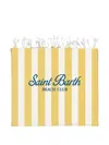 Mc2 Saint Barth Striped Beach Towel In Multi