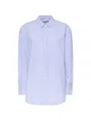 Mc2 Saint Barth Striped Shirt In Blue