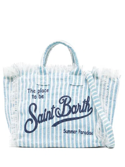Mc2 Saint Barth Striped Tote Bag