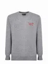 Mc2 Saint Barth Sweater In Wool And Cashmere Blend