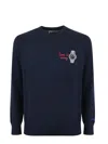 Mc2 Saint Barth Wool Watch Sweater