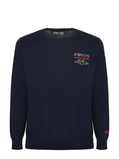 Mc2 Saint Barth Sweaters In Blue
