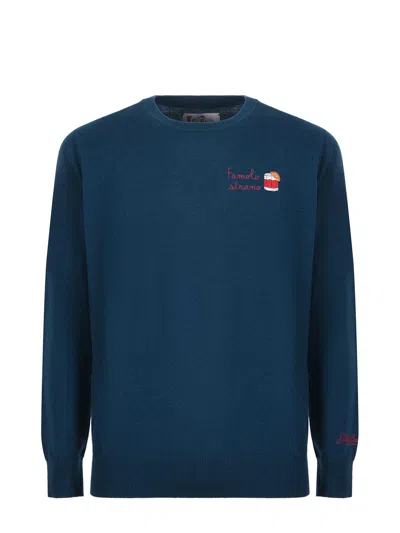 Mc2 Saint Barth Sweater In Blue