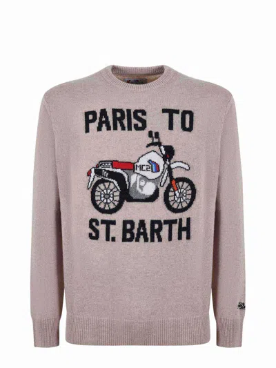 MC2 SAINT BARTH MC2 SAINT BARTH SWEATER IN WOOL AND CASHMERE BLEND