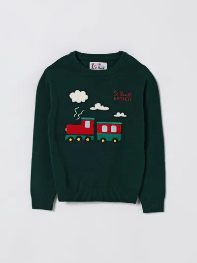 Mc2 Saint Barth Sweater  Kids Color Green In Multi