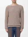 Mc2 Saint Barth Sweater  Men Color Beige In Brown