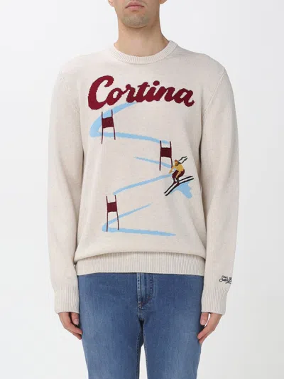Mc2 Saint Barth Sweater  Men Color Beige In Nude