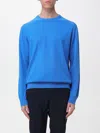 Mc2 Saint Barth Embroidered Sweater In Blue