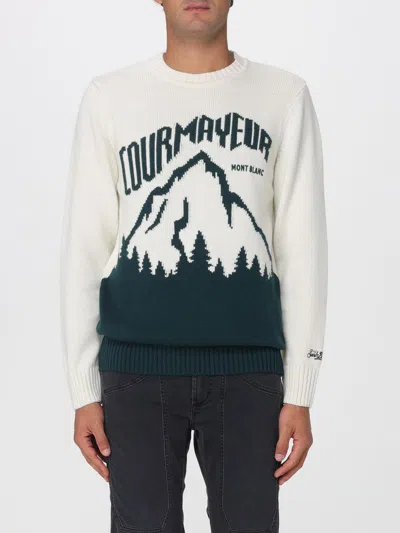 Mc2 Saint Barth Sweater  Men Color Fa02 In White