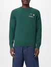 Mc2 Saint Barth It' Wine O' Clock Wool And Cashmere Blend Sweater In Green