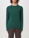 Mc2 Saint Barth Logo Embroidered Crewneck Jumper In Grün