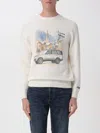 Mc2 Saint Barth Sweater  Men Color White In Neutral