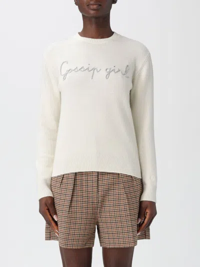 Mc2 Saint Barth Sweater  Woman Color Fa01 In White