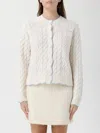 Mc2 Saint Barth Sweater  Woman Color Fa01 In White