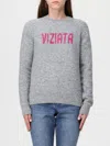Mc2 Saint Barth Sweater  Woman Color Grey In Gray