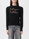 Mc2 Saint Barth New Queen Wool Blend Sweater In Black